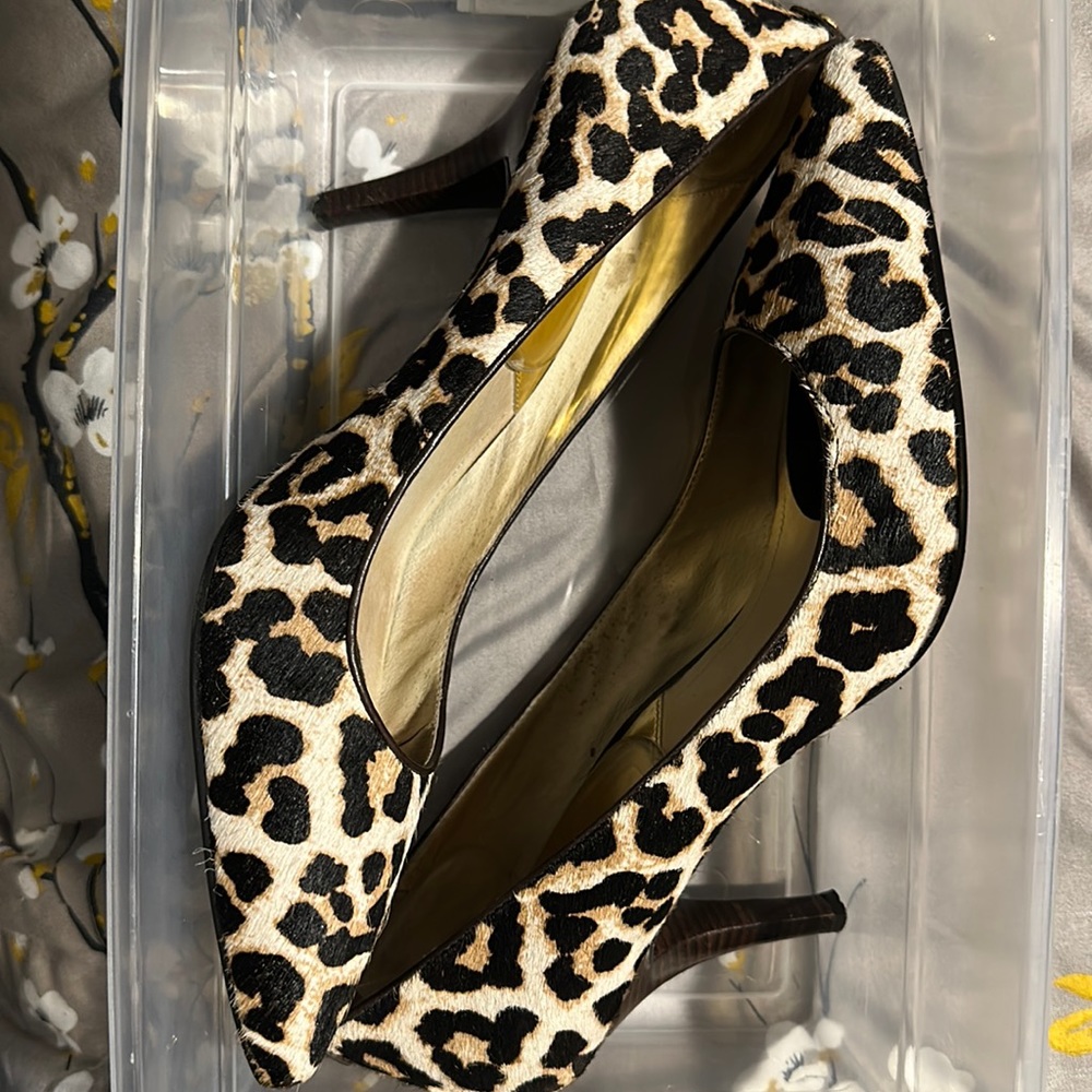 Michael Kors Animal Print Heels